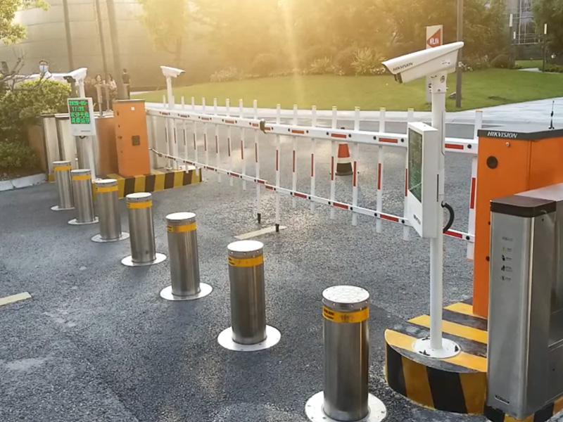 某单位门禁升降柱项目